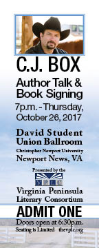 C.J. Box Author Talk - Ticket