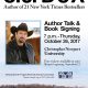 C.J. Box Author Talk - Poster